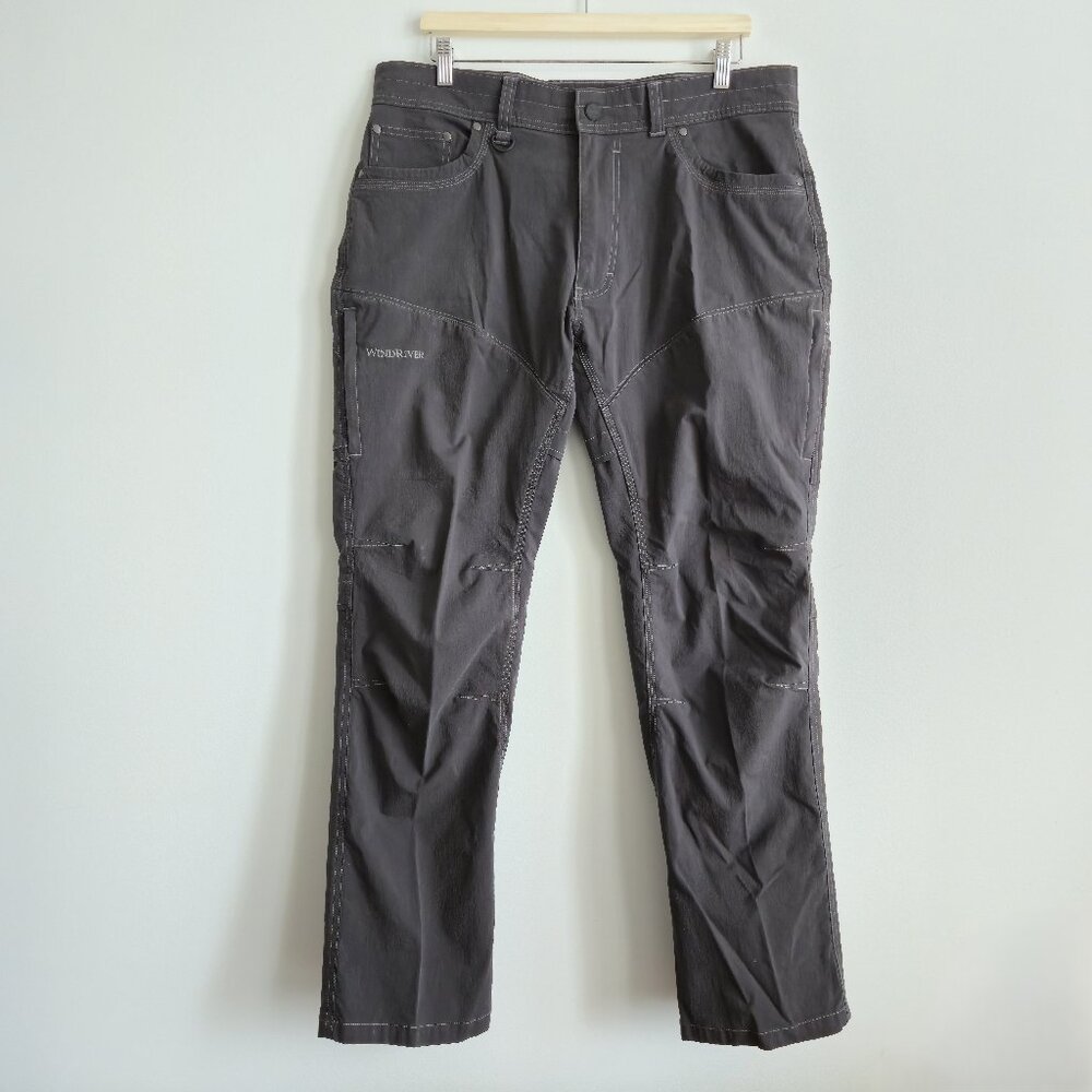 Windriver Men’s Multi-Pocket Hiking Pants | Grey | 36x32